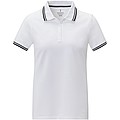 Amarago short sleeve womens tipping polo