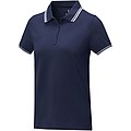 Amarago short sleeve womens tipping polo