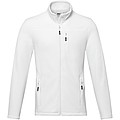 Amber mens GRS recycled full zip fleece jacket