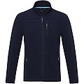 Amber mens GRS recycled full zip fleece jacket