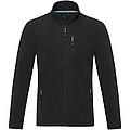 Amber mens GRS recycled full zip fleece jacket
