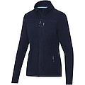 Amber womens GRS recycled full zip fleece jacket