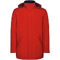 America kids padded parka jacket, red