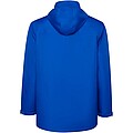 America mens padded parka jacket, royal blue