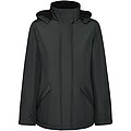 America womens padded parka jacket, dark lead