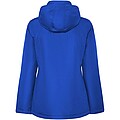 America womens padded parka jacket, royal blue