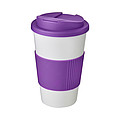 Americano® 350 ml tumbler with grip & spill-proof lid