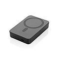 Amporia RCS recycled plastic 10.000mAh magnetic powerbank, black