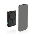Amporia RCS recycled plastic 10.000mAh magnetic powerbank, black