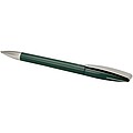 Ana recycled plastic ballpoint pen (blue ink), forest green