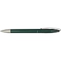 Ana recycled plastic ballpoint pen (blue ink), forest green
