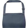 Andrea 240 g/m2 apron with adjustable neck strap, hale blue