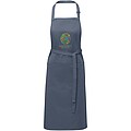 Andrea 240 g/m2 apron with adjustable neck strap, hale blue