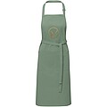 Andrea 240 g/m2 apron with adjustable neck strap, heather green