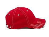 ANDREW six panel baseball cap, red