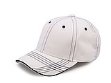 ANDREW six panel baseball cap, white