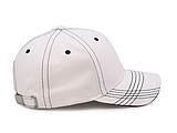 ANDREW six panel baseball cap, white