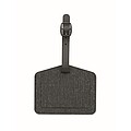 Anti-loss finder luggage tag, black