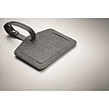 Anti-loss finder luggage tag, black