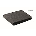 Anti-loss finder PU wallet, black
