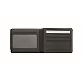 Anti-loss finder PU wallet, black