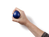 Anti stress ball Cobalt blue