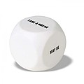Anti-stress decision dice, white
