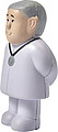 Anti-stress doctor model figure.