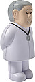 Anti-stress doctor model figure.