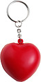 Anti stress heart and key holderRed