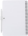 Antibacterial notebook with pen Mika