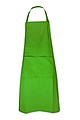 Apron, 65% polyster, 35% cotton, 220 gr./m2, size 75x95 cm Lime Green