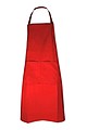 Apron, 65% polyster, 35% cotton, 220 gr./m2, size 75x95 cm Red