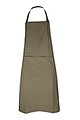 Apron, 65% polyster, 35% cotton, 220 gr./m2, size 75x95 cm Taupe