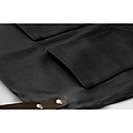 Apron in leather