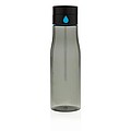 Aqua hydration tracking tritan bottle, black