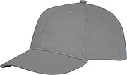 Ares 6 panel cap, grey