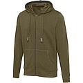 Arora unisex full zip hoodie, forest green