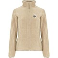 Artic womens fleece full-zip jacket, sand