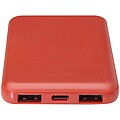 Asama 5000 mAh Type-C recycled plastic power bank, brick