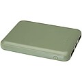 Asama 5000 mAh Type-C recycled plastic power bank, heather green