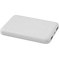 Asama 5000 mAh Type-C recycled plastic power bank, white