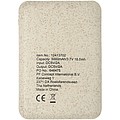 Asama 5000 mAh wheat straw power bank