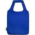 Ash RPET large foldable tote bag 14L, royal blue