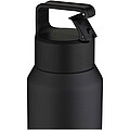 Astra 600 ml RCS recycled stainless steel copper vacuum insulated water bottle (carbonated safe), solid black