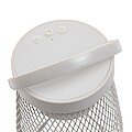 Aurora RCS recycled plastic USB re-chargeable table lamp, grey