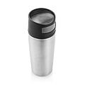 Auto leak proof tumbler, silver