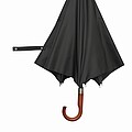 Automatic golf umbrella, black
