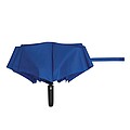 Automatic open/close windproof pocket umbrella, blue