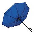 Automatic open/close windproof pocket umbrella, blue